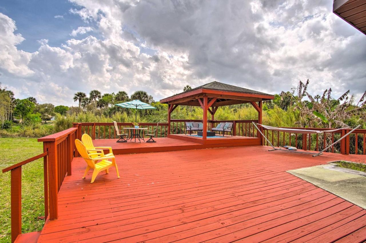 Cozy Melbourne Home With Deck And Pool 5 Mi To Beach! מראה חיצוני תמונה